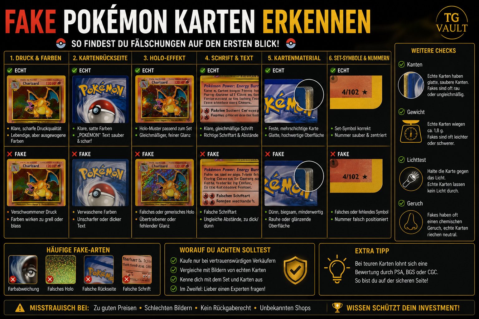 Fake-Karten erkennen 2026