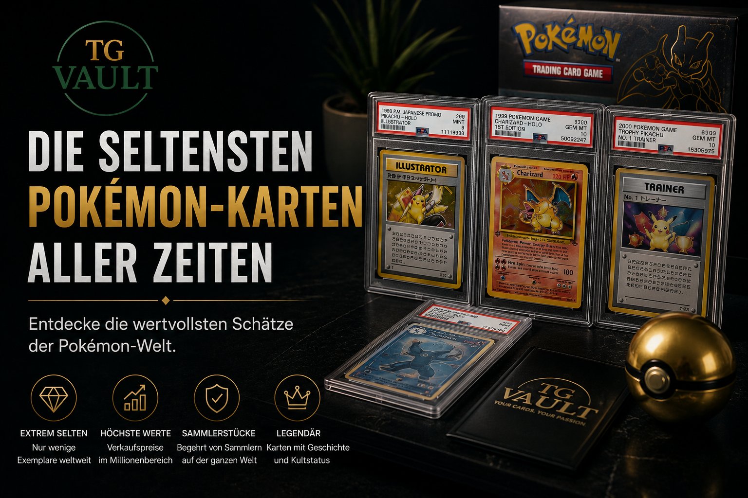 Die seltensten Pokémon-Karten